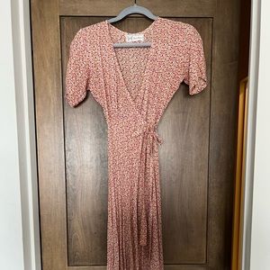 Beautiful hand made dress from Spain - wrap dress